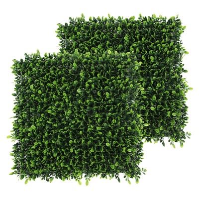 Új zöld műanyag mesterséges kerítés 50 * 50cm Kertközösségi Zöldítés