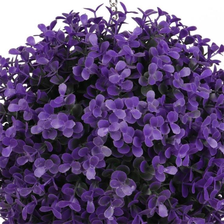 Artificial Plastic Purple Ugali Grass Ball