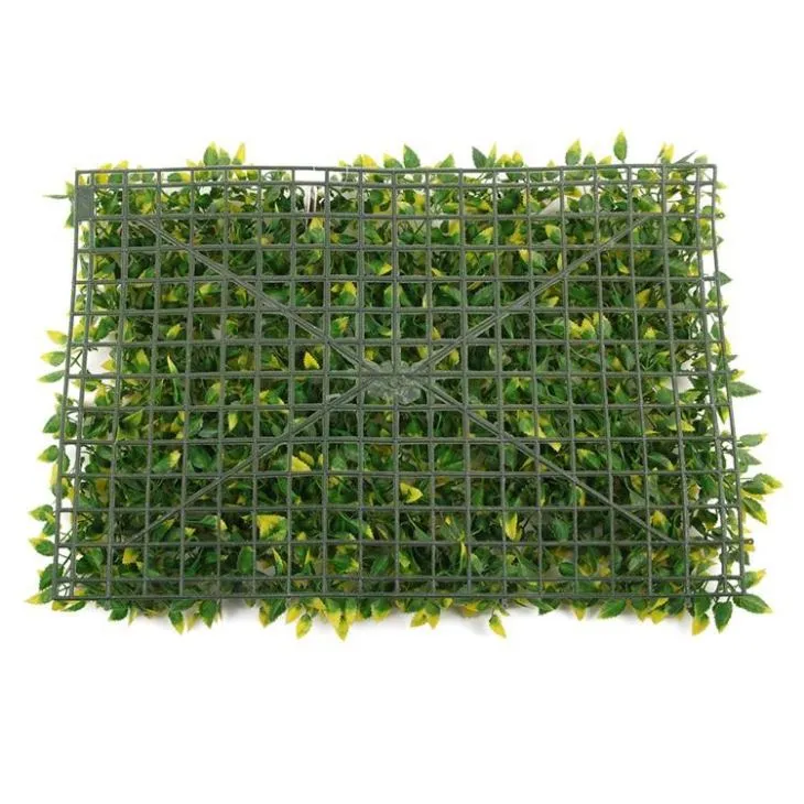 Simulation Green Yellow Grass Decoration Outdoor