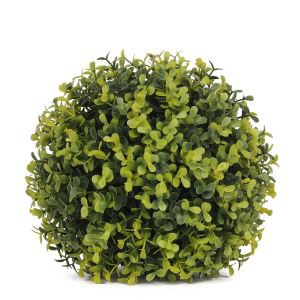 Mesterséges zöld műanyag fűgömb