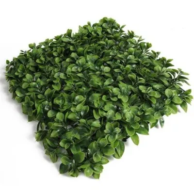 Mesterséges zöld növényi panelek a zöld falakhoz