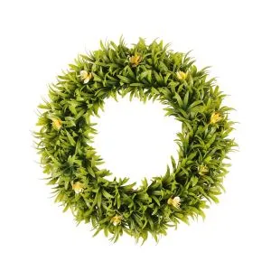 Művirág tartósított koszorú