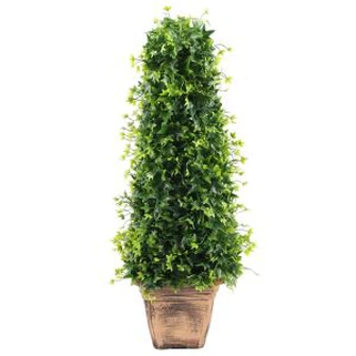 Műanyag Boxwood fűfa